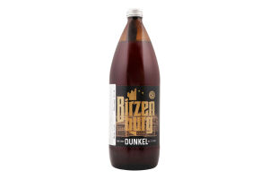 Пиво 1л 7.5% темное фильтрованное пастеризованное Dunkel Birzenburg бут