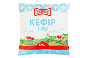 Кефір 1% Злагода м/у 450г