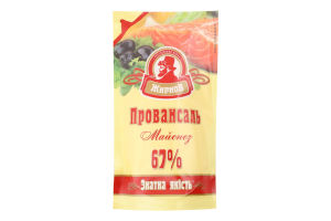 Майонез Провансаль 67% 180г д/п ЖирноВ