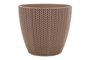 Вазон д/квітів Сумела 1,4л мокко Серінова