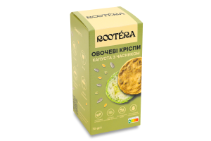 Кріспи овочеві Капуста з часником Rootera к/у 70г