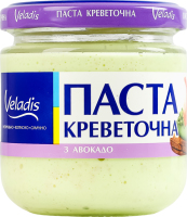 Паста креветочна з авокадо Veladis с/б 150г