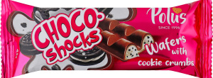 Вафли с крошкой печенья Choco-Shocks Polus м/у 45г
