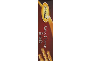 Roland Puff Pastry Crisps Swiss Cheese Twists