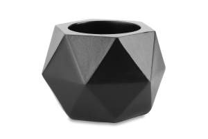 Свічник MBM My Home геометричний чорний SK-36