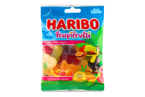 Цукерки желейні Тропічні фрукти Haribo м/у 100г