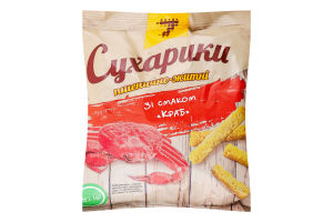 Сухарі Семерка пшеничні 90 г зі смаком краба