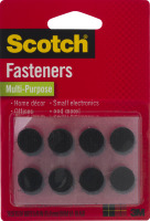 Scotch Fasteners Multi-Purpose Black - 16 CT