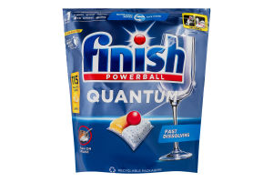 Средство для мытья посуды в посудомоечных машинах в капсулах Лимон Quantum All in 1 Finish 115шт
