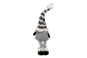 Гном новорічний MBM My Home сірий DH-NY-12