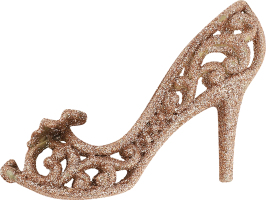 Підвіска Туфелька блиск 6,5х10см 2201-3