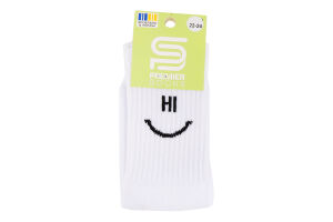 Шкарпетки підліт Premier socks Hi-Bye білий р22-24