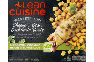 Lean Cuisine Marketplace Cheese & Bean Enchilada Verde