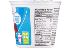 Ahold Light Nonfat Yogurt Strawberry
