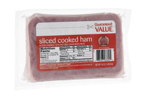 Guaranteed Value Sliced Cooked Ham