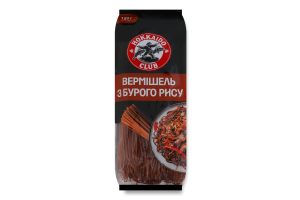 Вермішель з бурого рису Hokkaido club м/у 150г