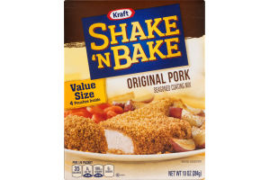 Kraft Shake 'N Bake Seasoned Coating Mix Original Pork - 4CT