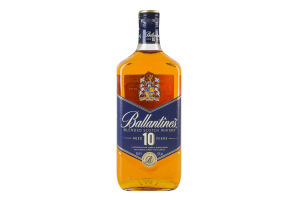 Віскі 700мл 40% шотландське купажоване 10YO Ballantine's пл