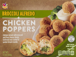 Ahold Chicken Poppers Broccoli Alfredo