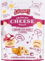 Кульки Dziugas з хруст сушен сиру карамеліз цибуля