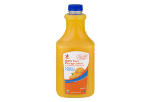 Ahold 100% Pure Orange Juice Calcium + Vitamin D