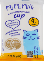 Сир кисломолочний 9% Mimimilk м/у 185г