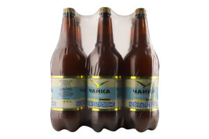 Пиво специальное 1.45л 4.3% светлое нефильтрованное пастеризованное Особое Черноморская Чайка п/бут