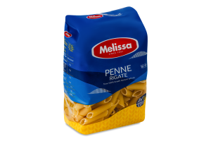 Изделия макаронные из твердых сортов пшеницы Penne Rigate Melissa м/у 500г