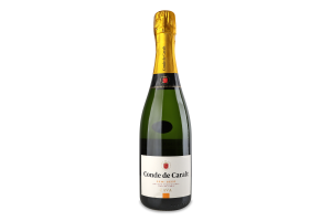 Вино ігристе Conde de Caralt Cava Semi seco біле