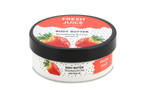 Крем-масло Fresh Juice Superfood Strawberry&Chia