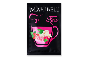 Чай концентрат Шипшина-малина-імбир Maribell м/у 50г