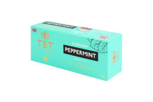 Чай зеленый байховый мелкий с ароматом мяты Перцовая мята TET к/у 20х1.75г