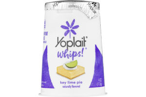 Yoplait Whips! Low Fat Yogurt Mousse Key Lime Pie