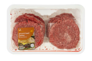 Ahold Ground Beef Patties 80% Lean - 8 CT
