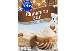 Pillsbury Moist Supreme Premium Cake Mix Cinnamon Bun