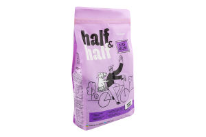 Корм сухий повнораціонний для дорослих собак середніх порід Beef recipe Premium Half&Half м/у 2кг