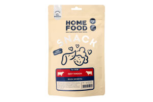 Ласощі д/собак Жила яловича 80г Home Food