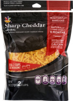 Ahold Sharp Cheddar Traditionlly Shredded