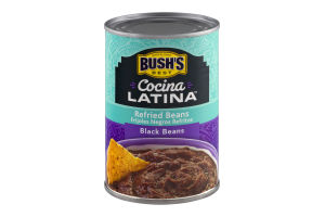 BUSH'S BEST Cocina Latina Refried Black Beans