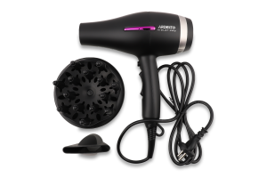 Фен Violet PRO чорний 2швидкості дифузор 1850-2200Вт Ardesto