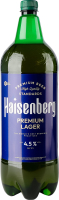 Пиво 1.8л 4.5% светлое фильтрованное пастеризованное Премиум Лагер Haisenberg п/бут