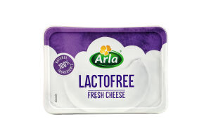 Крем-сир 50% безлактозний натуральний Arla п/у 200г