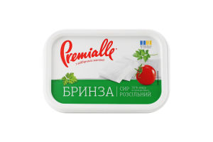 Сир 35% розсільний Бринза Premialle п/у 180г