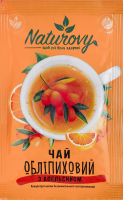 Концентрат напитка безалкогольного пастеризованный Чай облепиховый с апельсином Naturovy м/у 50г
