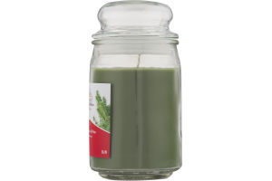 Smart Living Holiday Scented Candle Mistletoe & Pine