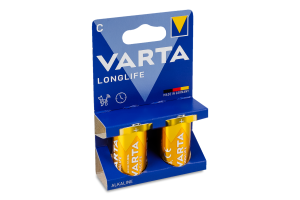 Элемент питания щелочный C 1.5V LR14 Longlife Varta 2шт