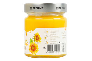 Мед натуральный Подсолнечный Beehive с/б 250г