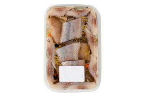 Оселедець філе-шматочки в олії з пряною посипкою Fish Port п/у 300г