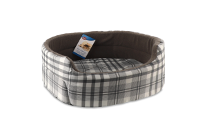 Лежак д/котів та собак Люксі в клітинку 45*35см Тріксі