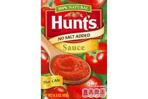 Hunt's Sauce No Salt Added